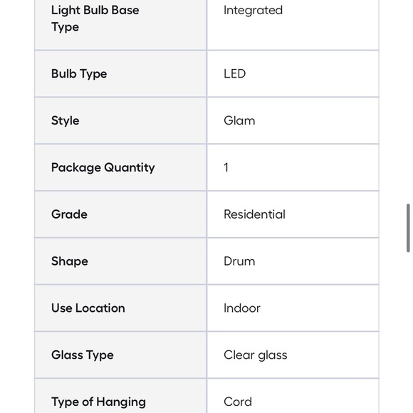 ALLEN + ROTH NWT aurelis gloss chrome led crystal clear glass metal chandelier - Picture 13 of 16